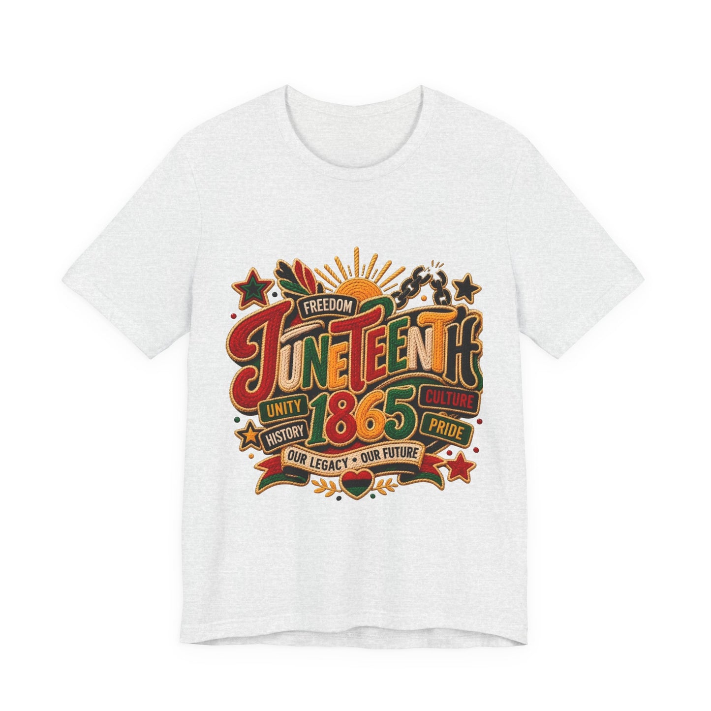 Juneteenth 1865 Celebration T-Shirt — Freedom, Unity & Pride Tee