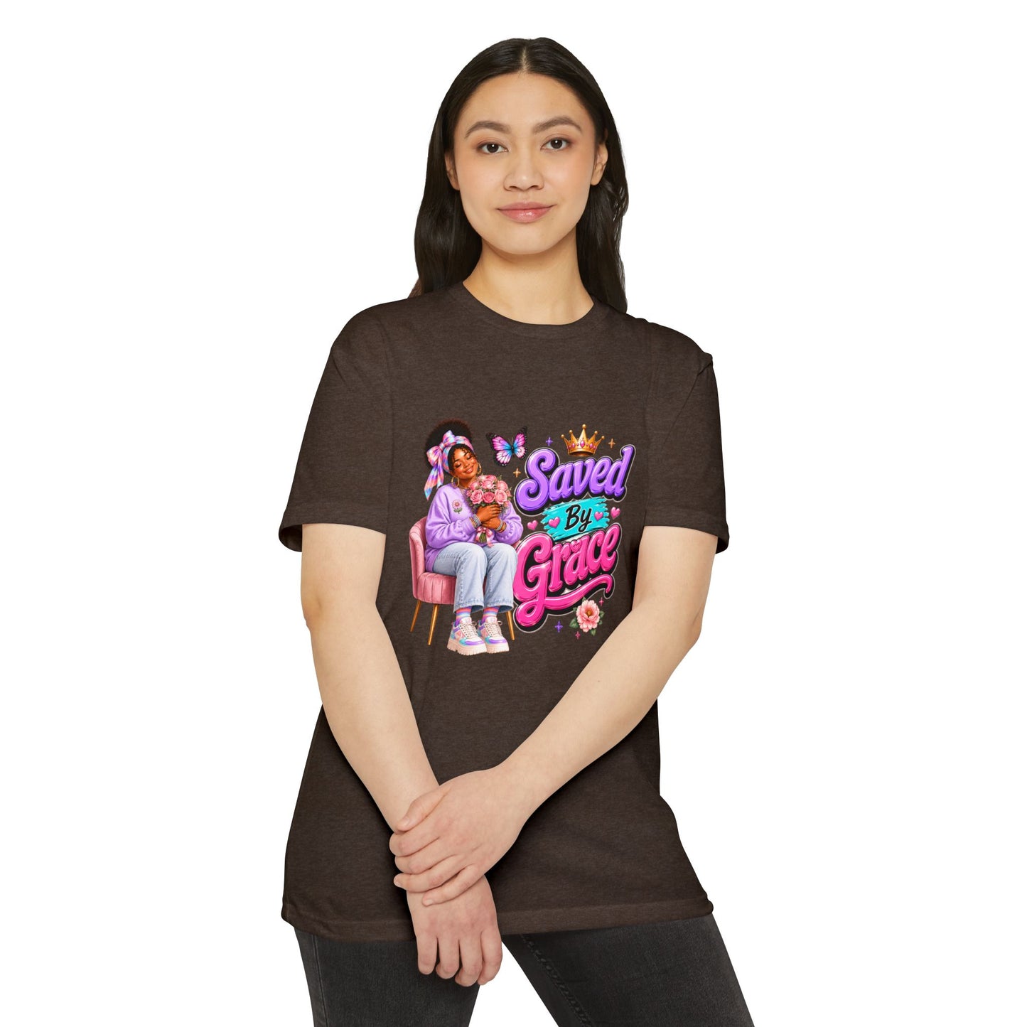 Saved By Grace T-Shirt — Faith-Inspired Graphic Tee