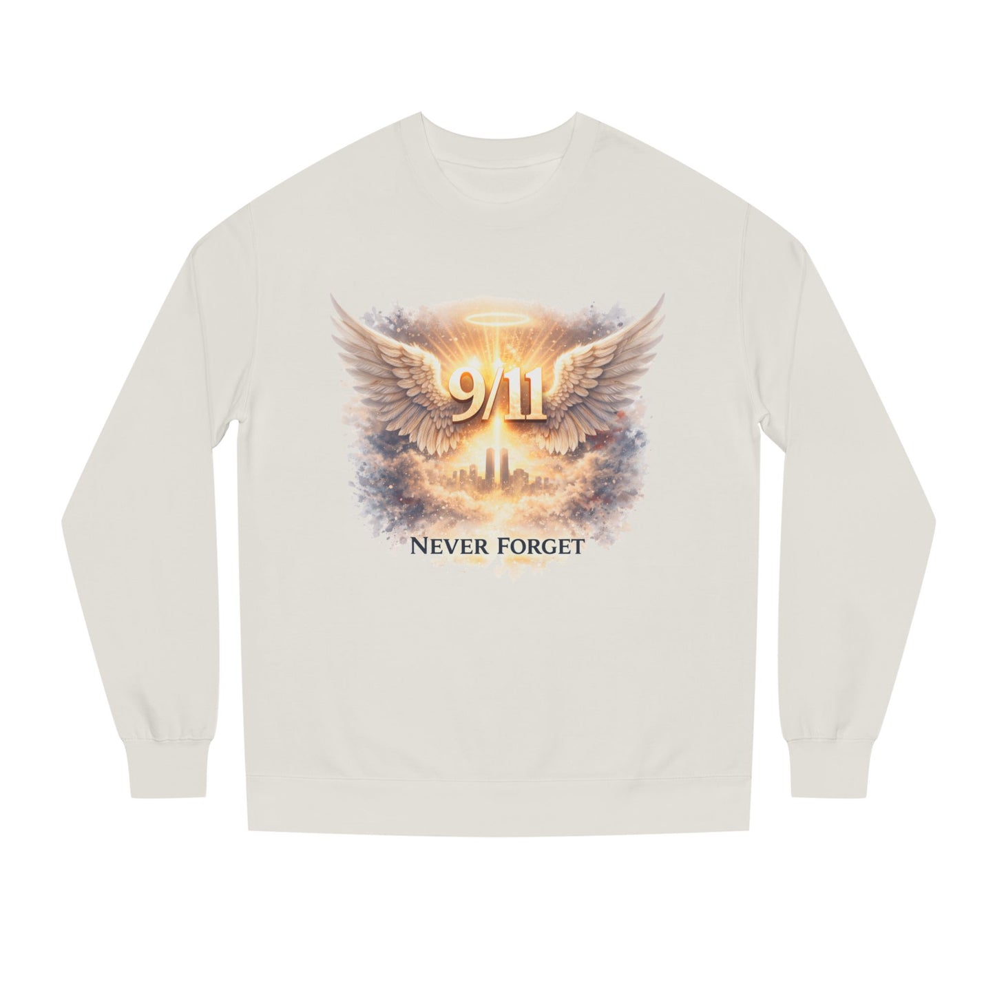 9/11 Never Forget Sweatshirt — Memorial Tribute Crewneck