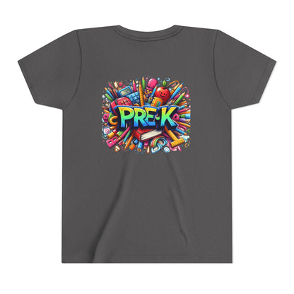 PRE-K Kids Tee — Colorful Back-to-School Pre-K Shirt for Preschoolers