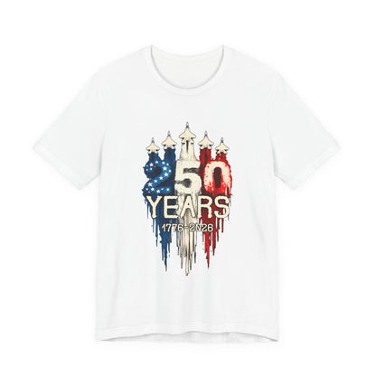 Independence 250th Anniversary Tee — "250 Years 1776–2026" Patriotic T-Shirt