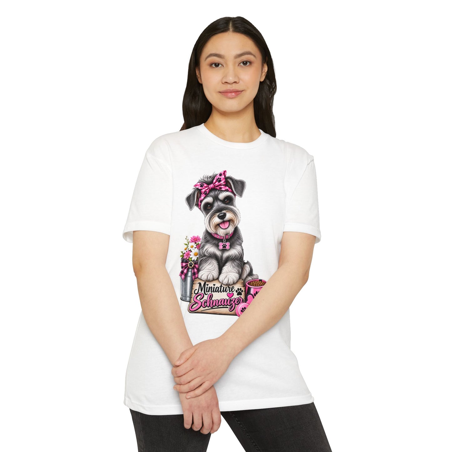 Miniature Schnauzer Tee — Cute Dog Graphic T-Shirt