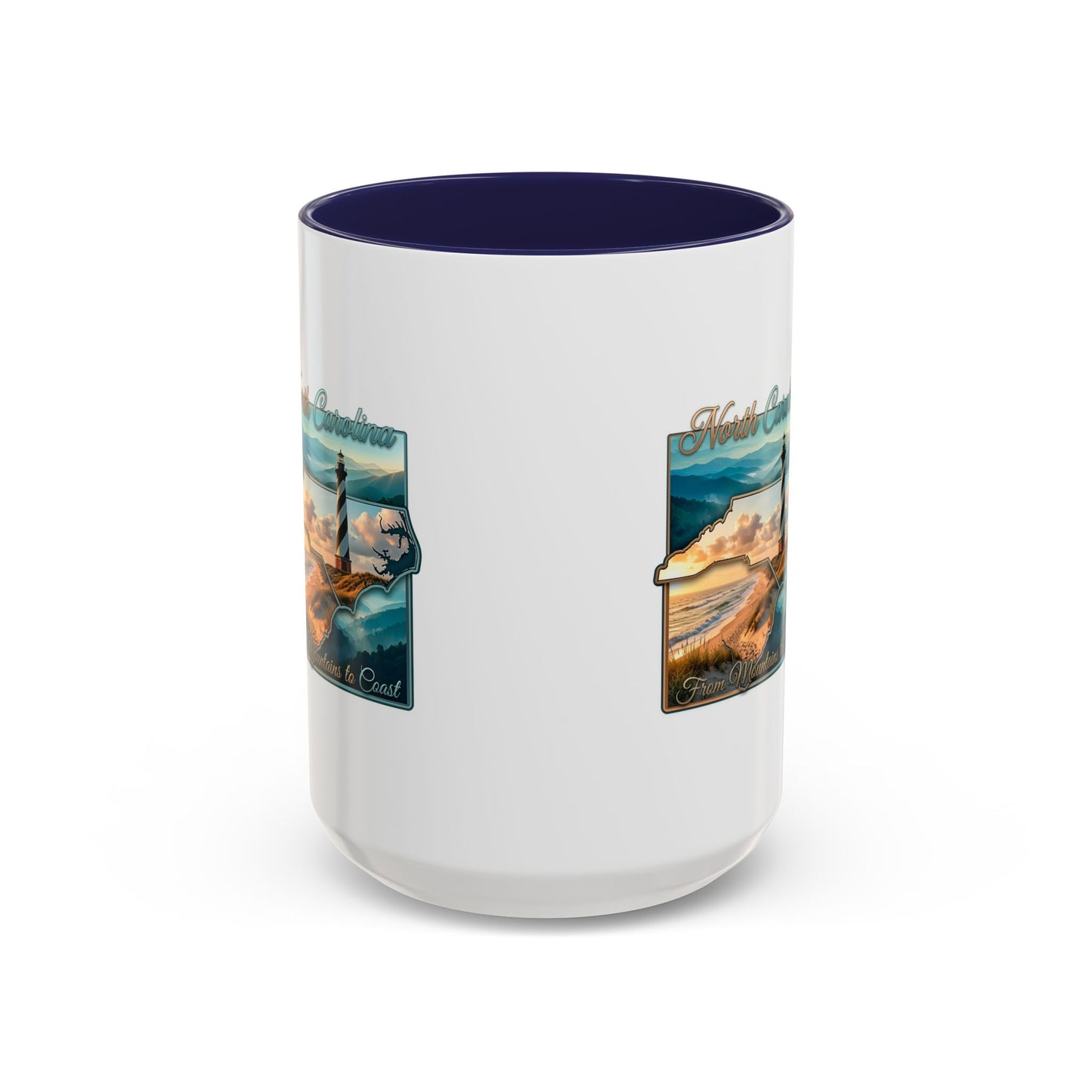 Coastal Lighthouse Coffee Mug – From Mountains to Coast Accent Mug