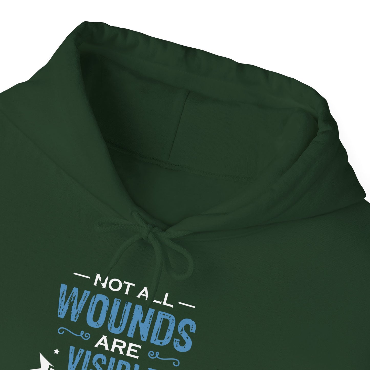 Not All Wounds Are Visible Hoodie