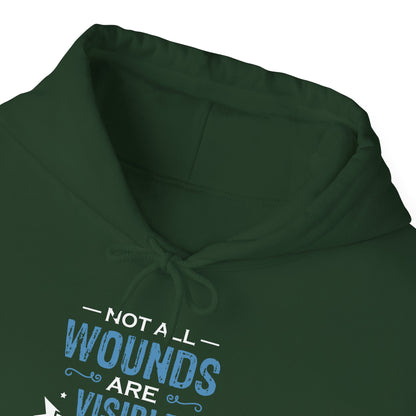 Not All Wounds Are Visible Hoodie
