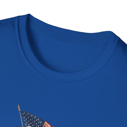 Navy Built • American Made T‑Shirt