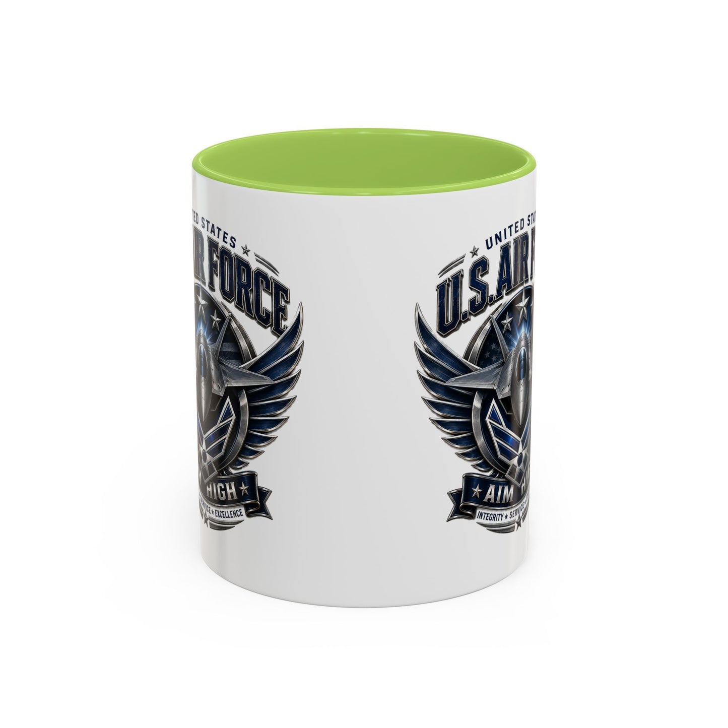 U.S. Air Force Aim High Accent Coffee Mug (11/15oz)