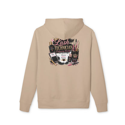 Lash Technician Hoodie — Eyelash Artist Tools Graphic Pullover