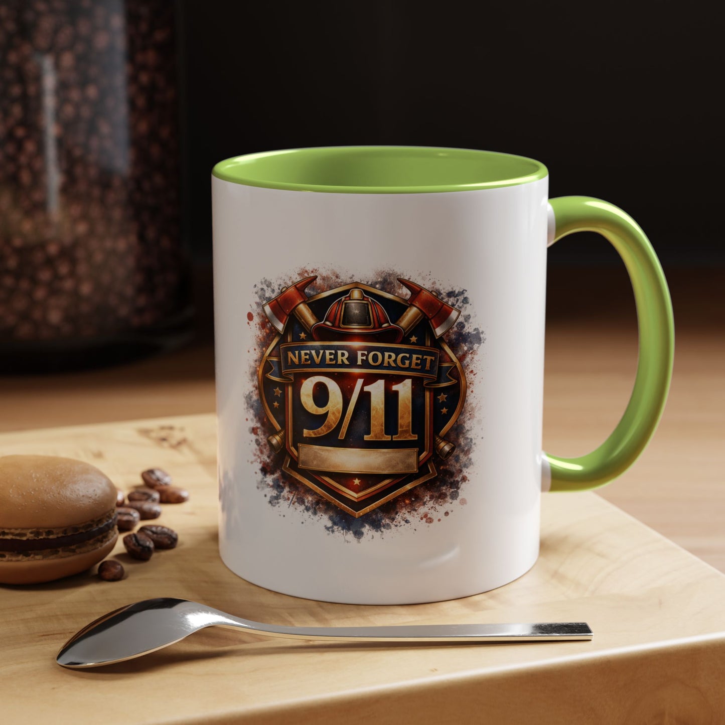 Never Forget 9/11 Memorial Coffee Mug