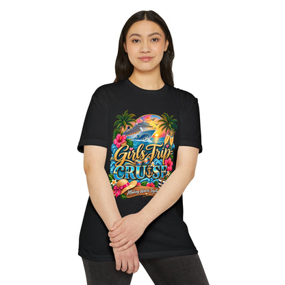Girls Trip Cruise T-Shirt — Tropical Vacation Graphic Tee