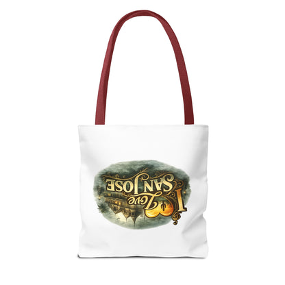 San Jose Tote Bag — "I Love San Jose" Scenic Logo Tote