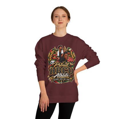 HBCU Athlete Crewneck — Proud HBCU College Sports Sweatshirt