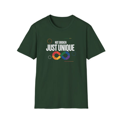 Not Broken Just Unique T-Shirt