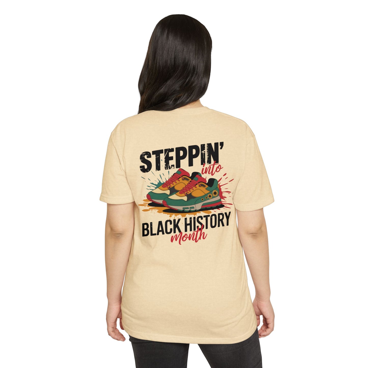 Steppin' Into Black History Month T-Shirt