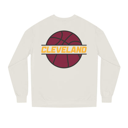Cleveland Basketball Crewneck Sweatshirt — Retro Hoop Logo