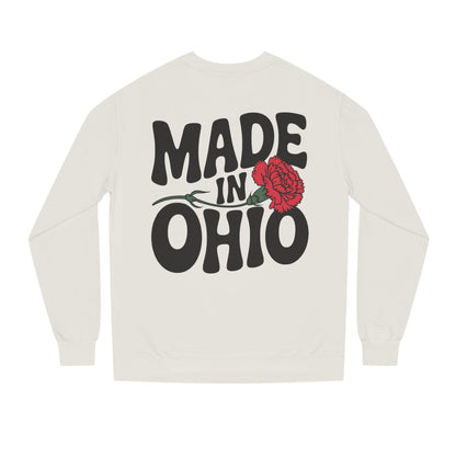 Made in Ohio Sweatshirt — Retro Floral State Pride Crewneck
