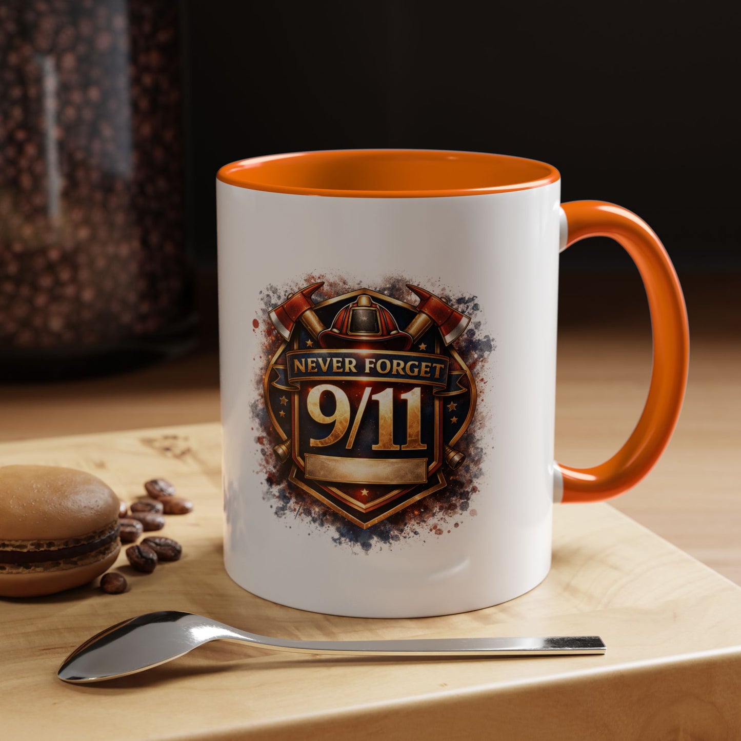 Never Forget 9/11 Memorial Coffee Mug