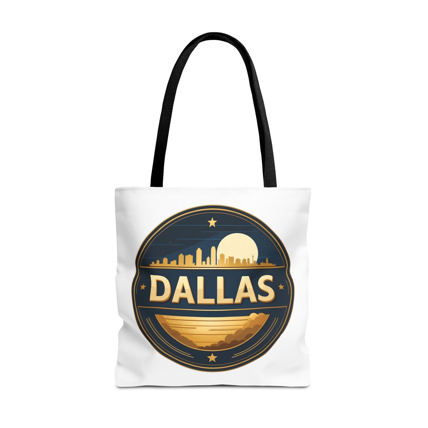 Dallas Skyline Circle Tote