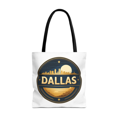 Dallas Skyline Circle Tote