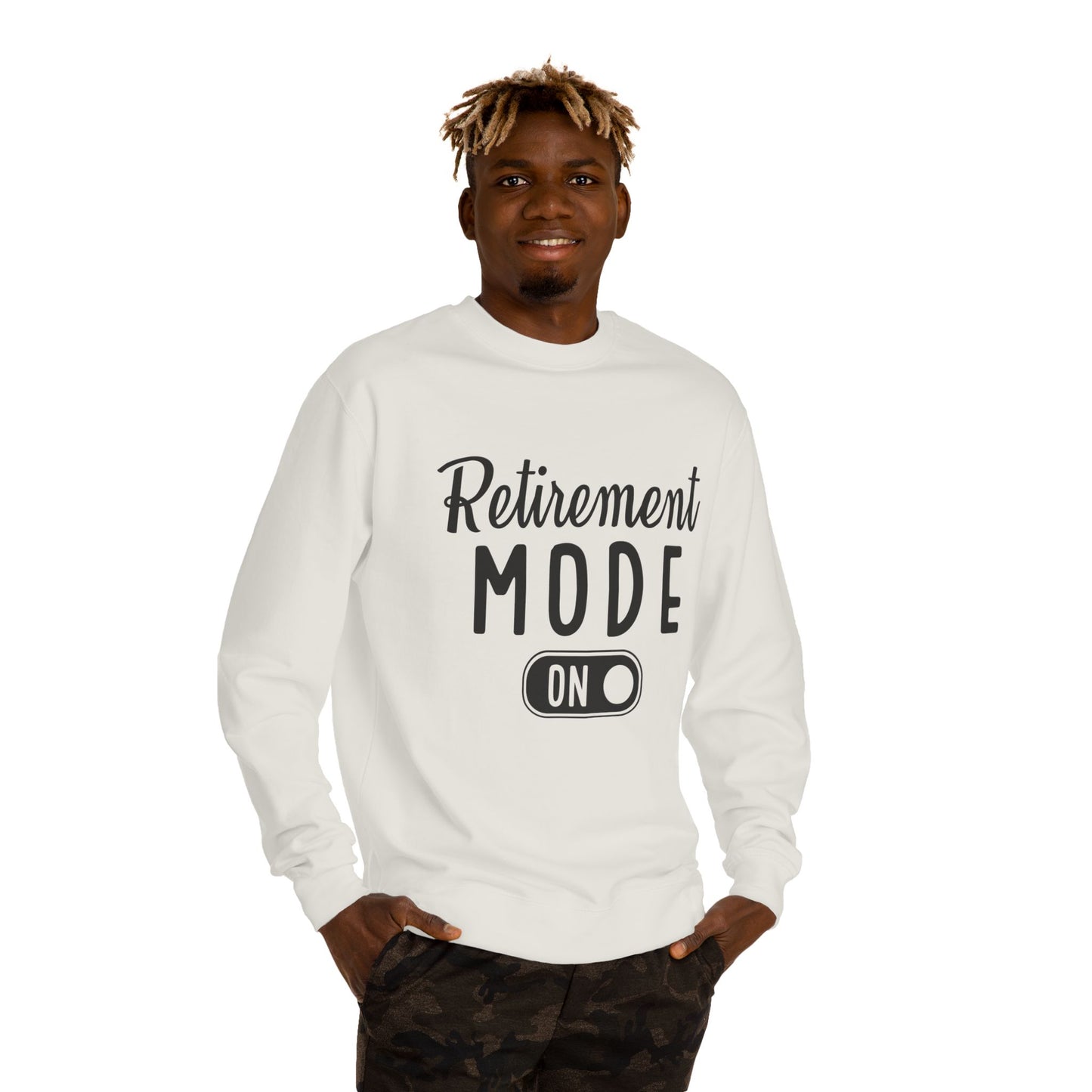 Retirement Mode On Crewneck Sweatshirt
