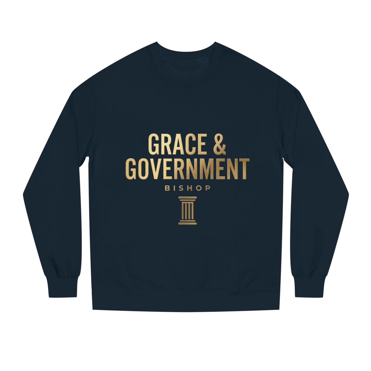 Grace & Government Sweatshirt — Bishop Logo Crewneck