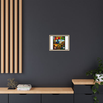 Juneteenth Comic Art Canvas - Framed Matte Wall Decor