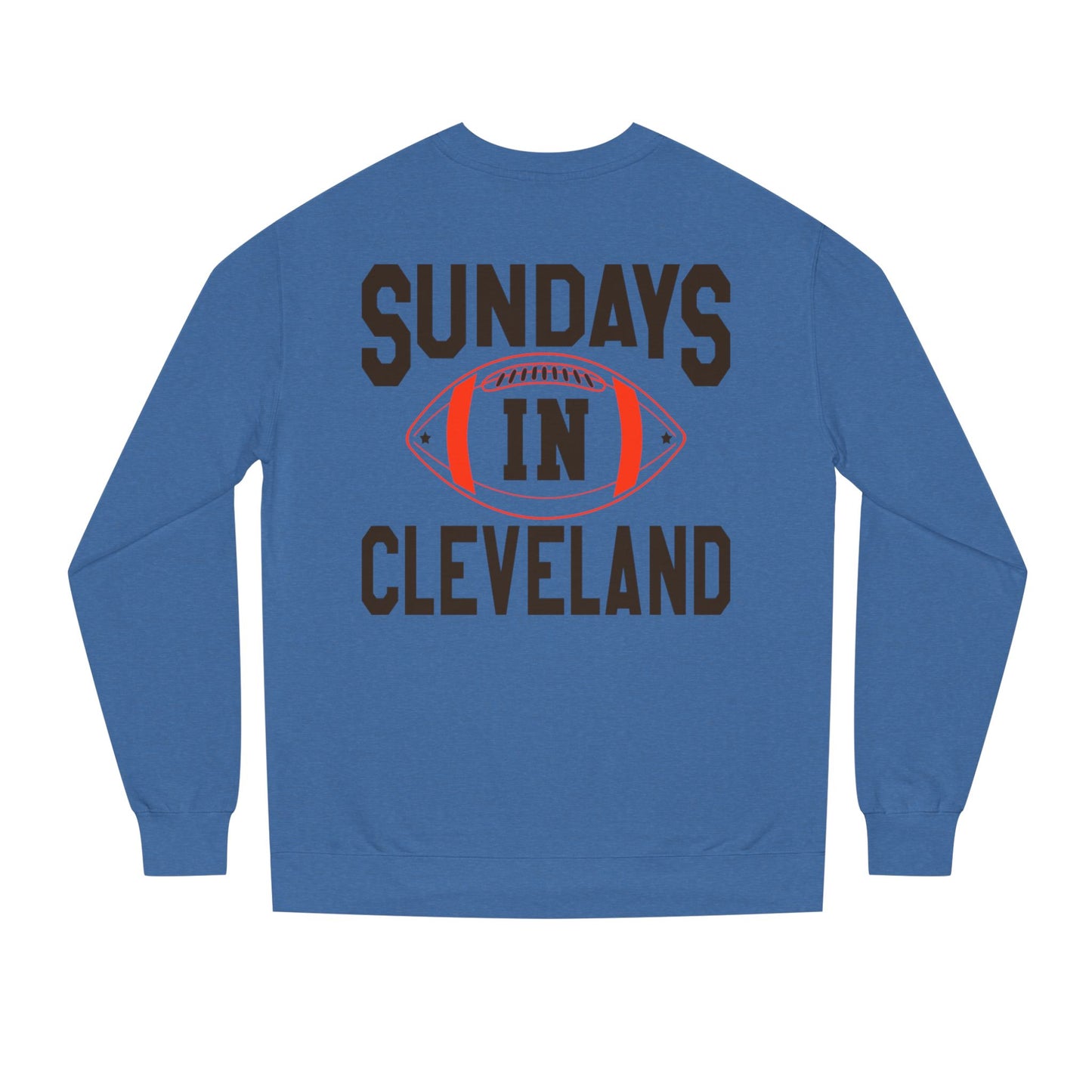 Sundays in Cleveland Football Sweatshirt