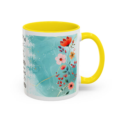 Mother Coffee Mug — “Not Just a Word but a Whole World” Floral Gift (11/15oz)