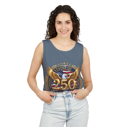 250 Years Anniversary Eagle Tank Top — United States Bicentennial Celebration Tee