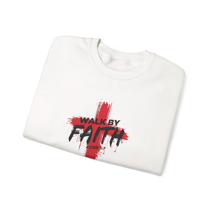 Walk by Faith 2 Cor 5:7 Sweatshirt