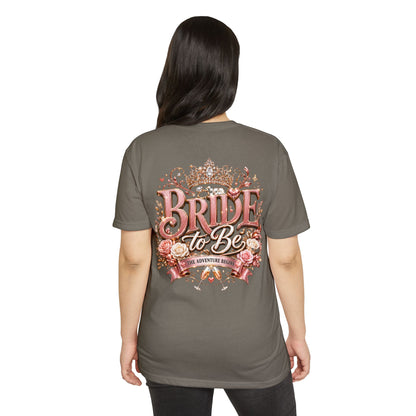 Bride to Be T-Shirt — Floral Crown Bachelorette Tee