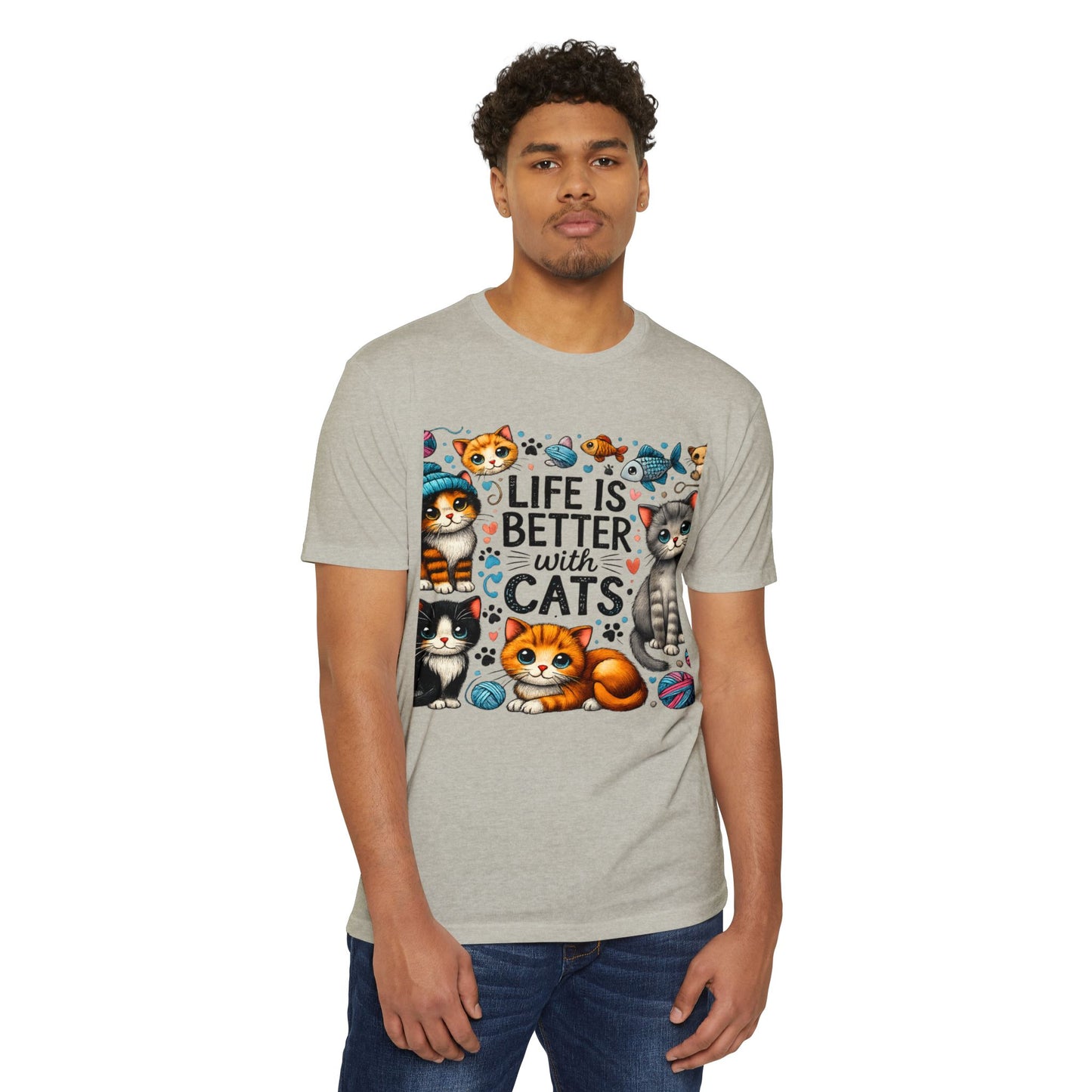 Life Is Better With Cats T-Shirt