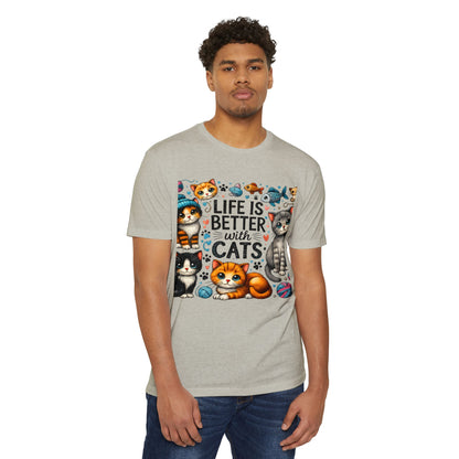 Life Is Better With Cats T-Shirt