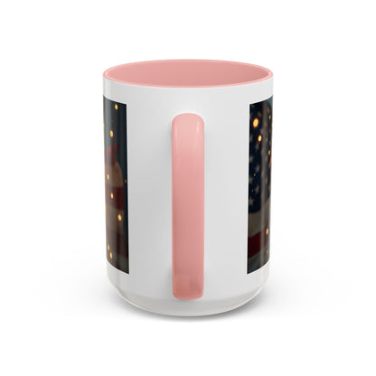 250 Years Commemorative Coffee Mug — Patriotic Eagle & American Flag Accent (11/15oz)