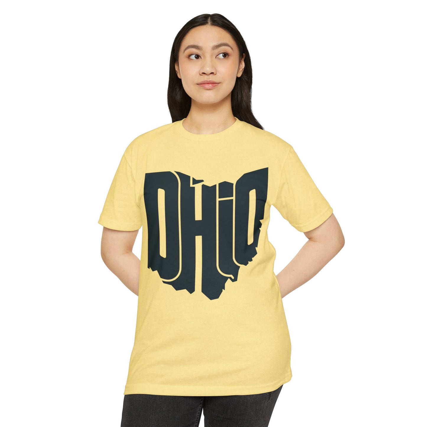 Ohio State Outline T-Shirt — Bold Retro OHIO Graphic Tee