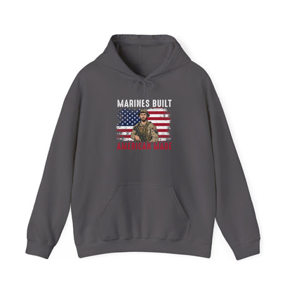 Marines Built American Made Hoodie