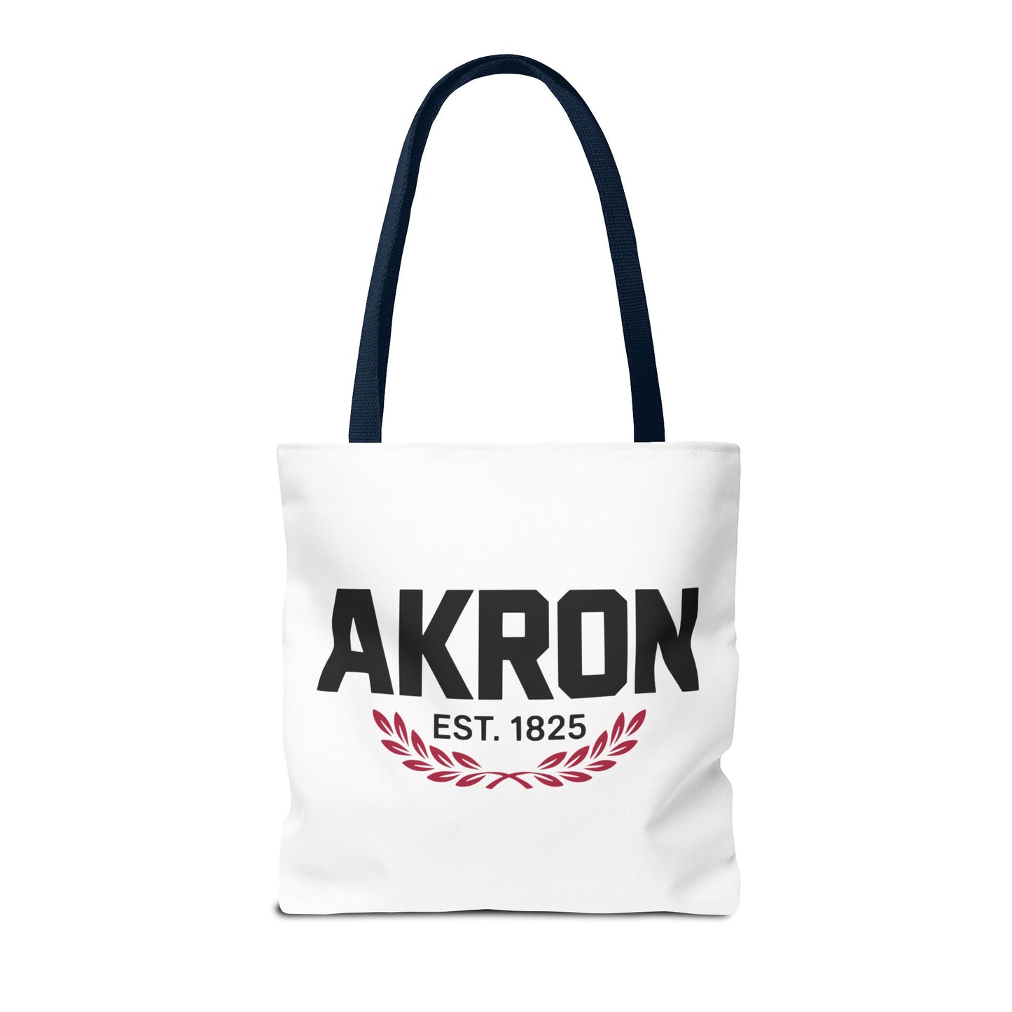 Akron Est. 1825 Tote Bag — City Pride Canvas Tote