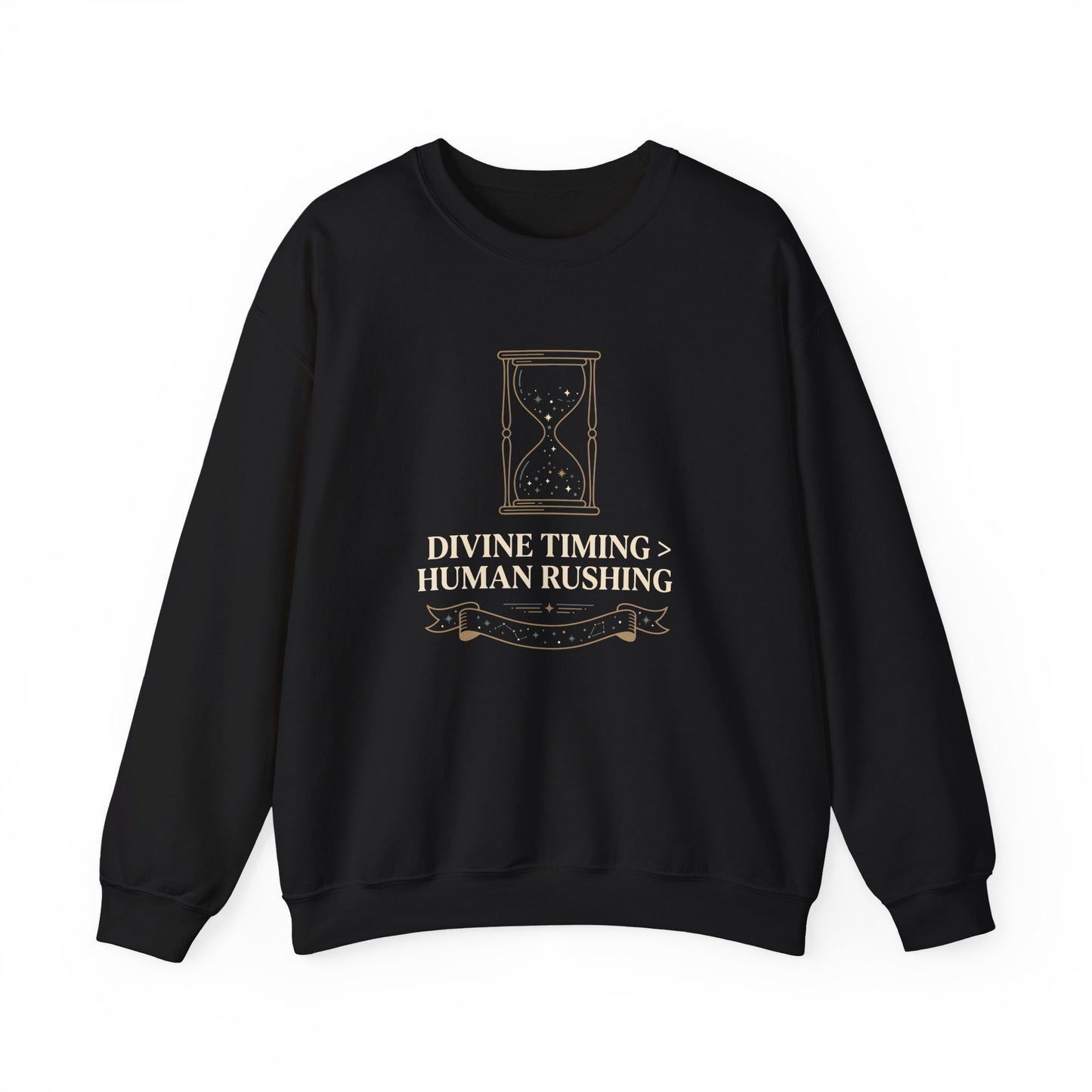 Divine Timing Human Rushing  Sweatshirt