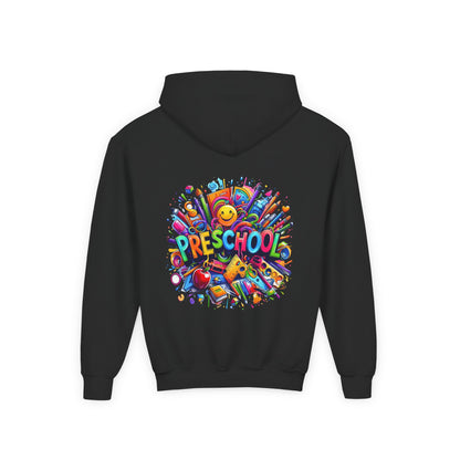 Preschool Kids Hoodie — Colorful Back-to-School Preschool Design