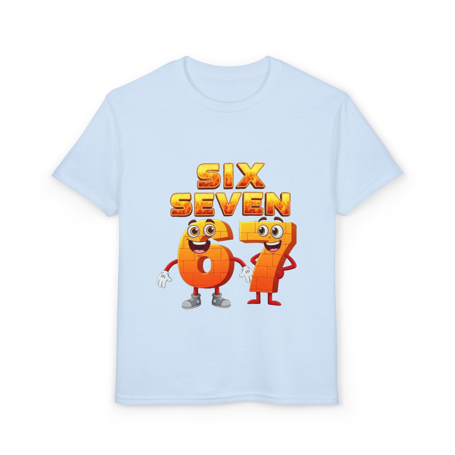 Six Seven 67 Kids T-Shirt – Cute Cartoon Number Shirt for Boys & Girls