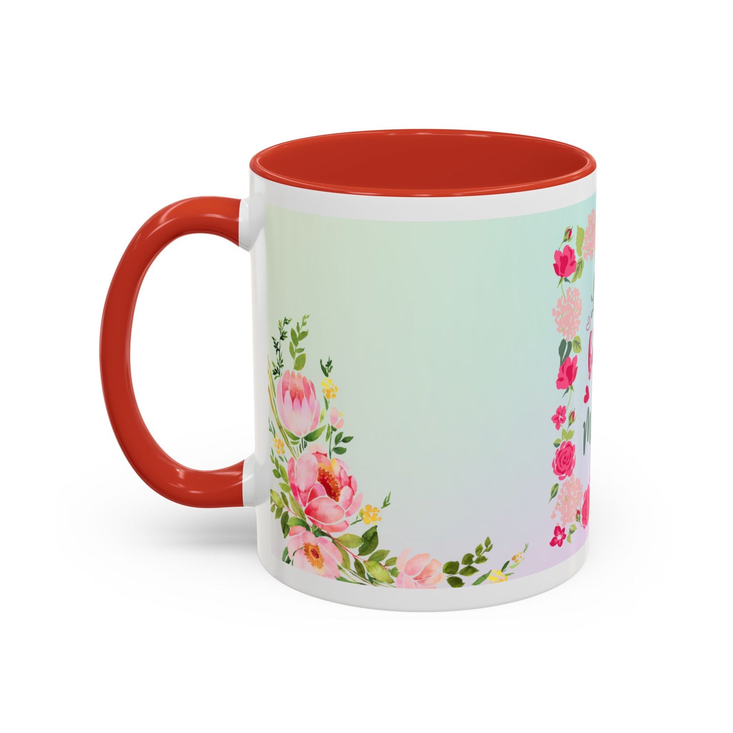 Love Begins with Mother Floral Coffee Mug — Mother's Day Gift (11/15 oz)