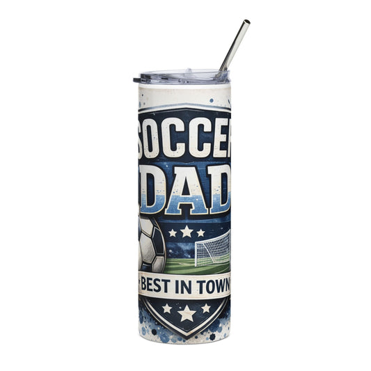 Soccer Dad 20oz Stainless Steel Tumbler – Best in Town Travel Cup