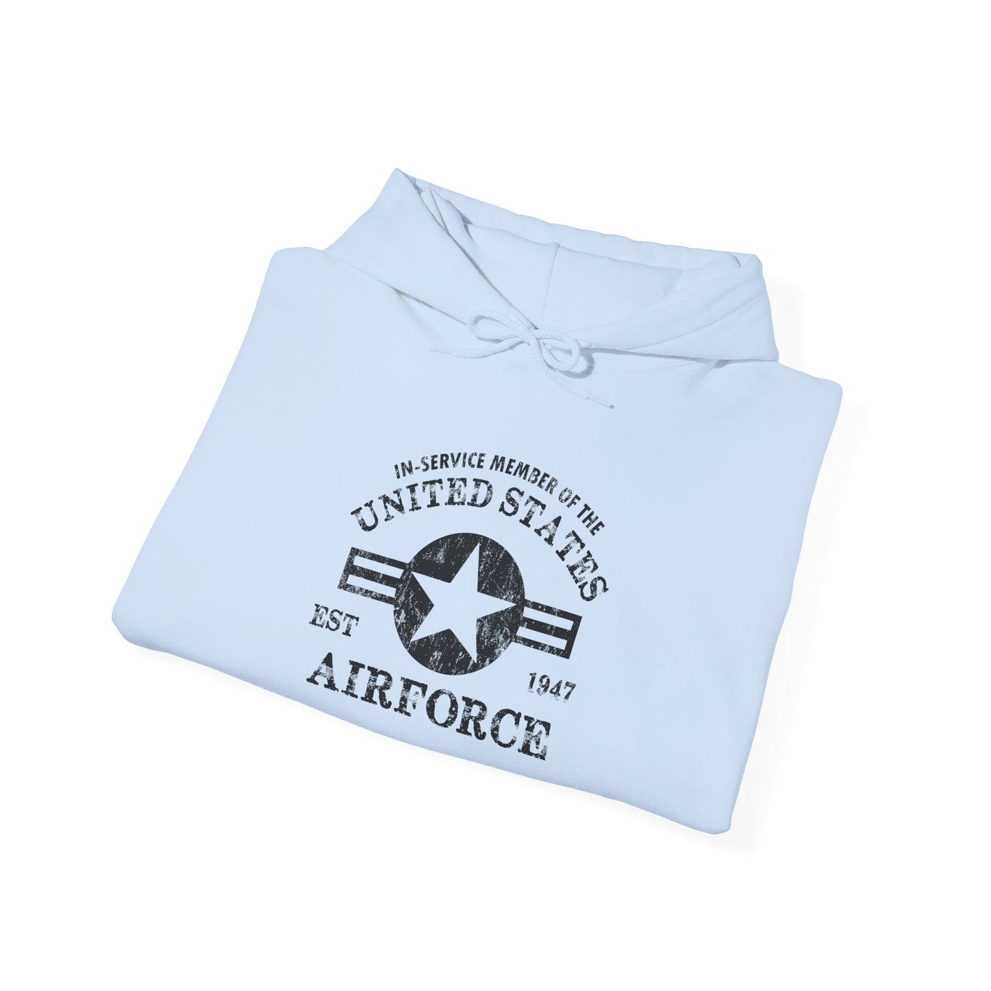 In-service Mime of the United States Est 1947 Airforce Hoodie