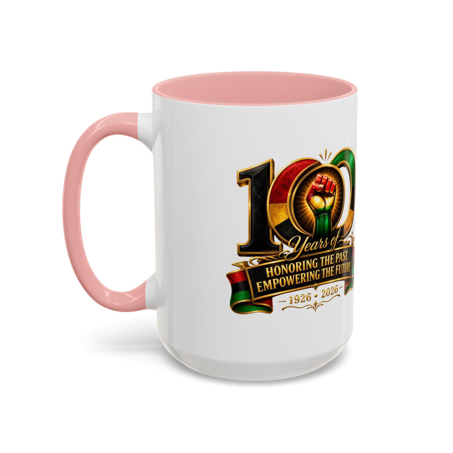 100 Years Commemorative Coffee Mug — "Honoring the Past, Empowering the Future"