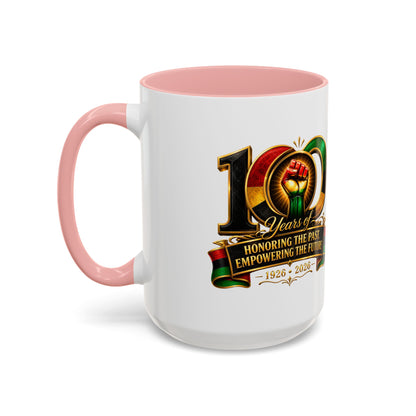 100 Years Commemorative Coffee Mug — "Honoring the Past, Empowering the Future"