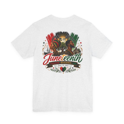 Juneteenth Celebration Tee — Freedom Resilience Juneteenth Graphic Shirt