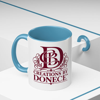 Creations by Donece Logo Accent Coffee Mug (11/15oz)