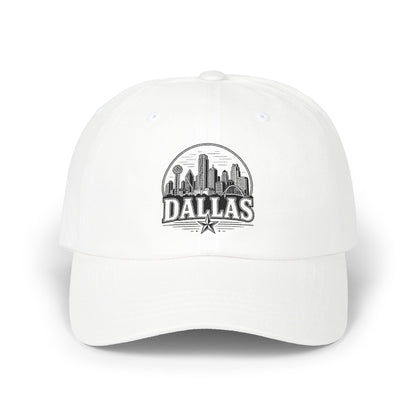 Dallas Skyline Dad Cap — Vintage Cityscape Baseball Hat