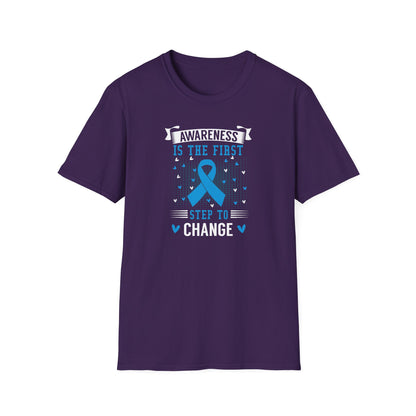 Awareness Is the First Step to Change T-Shirt