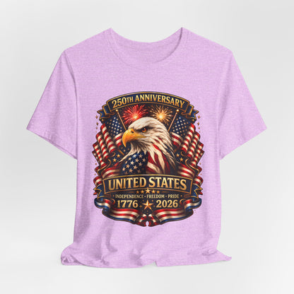 1776–2026 United States 250th Anniversary Eagle T-Shirt
